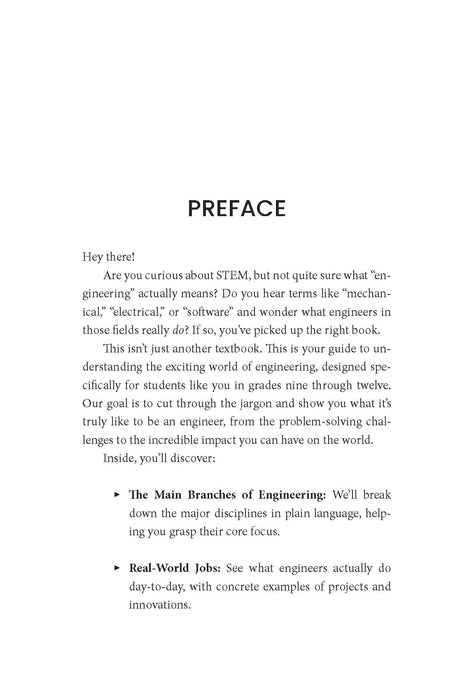 A Teen's Guide to Engineering