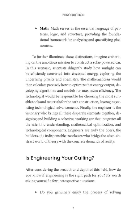 A Teen's Guide to Engineering