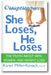 Weight Watchers She Loses, He Loses: The Truth about Men, Women, and Weight Loss book cover