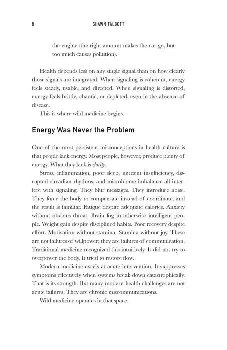 Wild Medicine