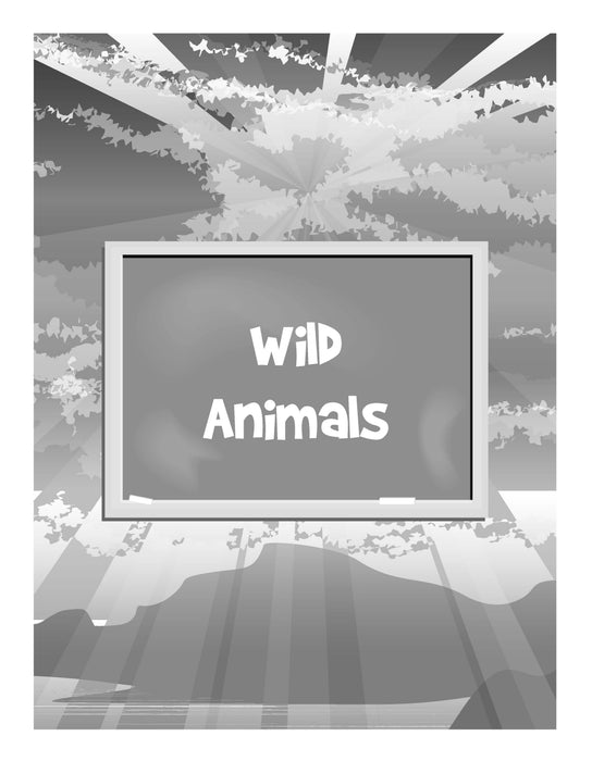 The Drawing Book for Kids: Wild Animals - Step by Step with Space to Practice