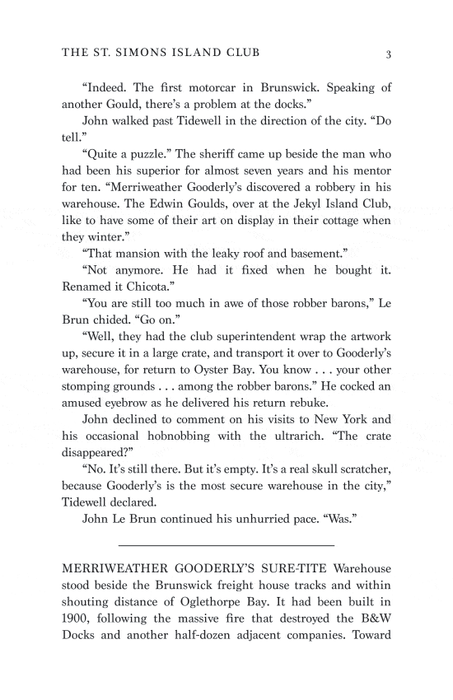 The St. Simons Island Club: A John Le Brun Novel, (Book 4 of 5)