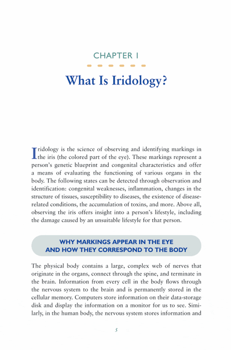 Iridology in Practice: Revealing the Secrets of the Eye