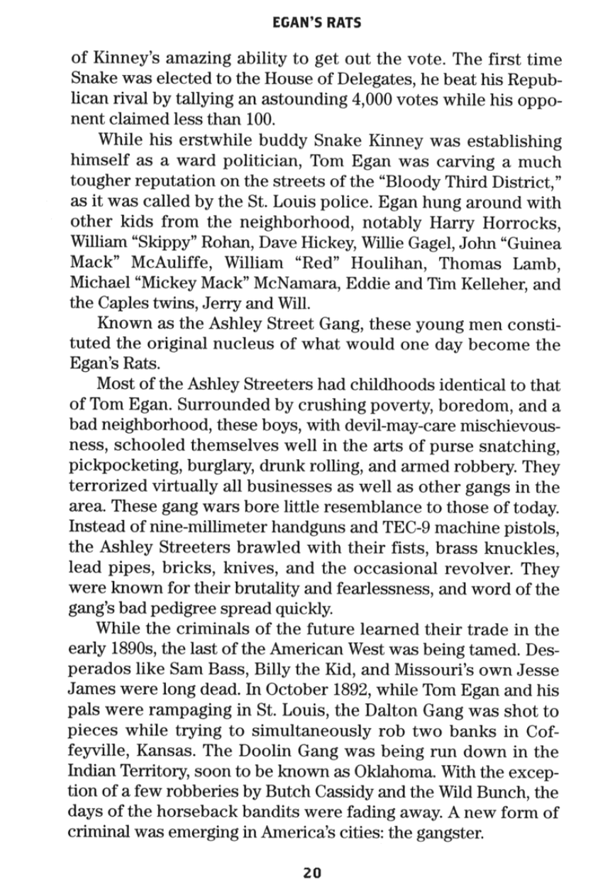 Egan's Rats: The Untold Story of the Prohibition-Era Gang That Ruled S ...